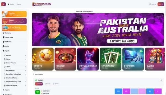 Badshahcric Casino Review Header