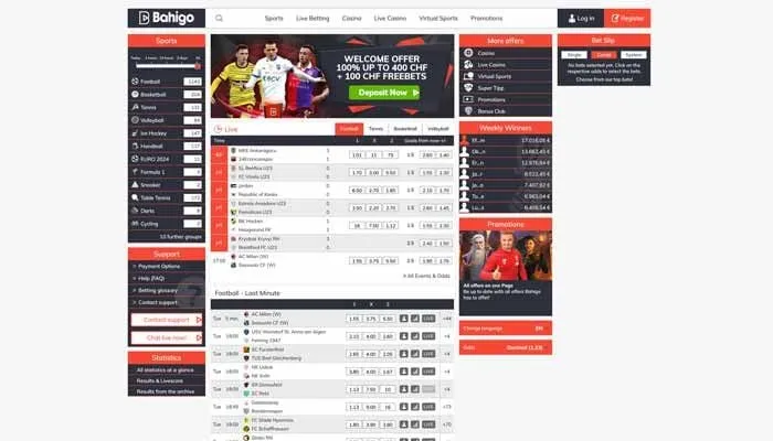 Bahigo Casino Review Header