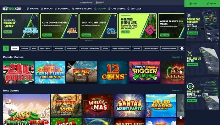 BestOdds Casino Review Header