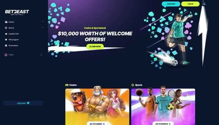 BetBeast Casino Review Header