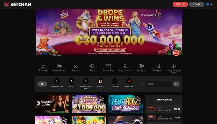 Betchan Casino Review Header