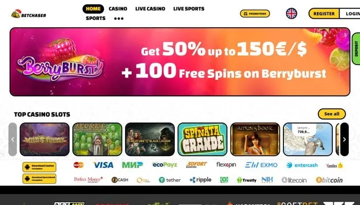 Betchaser Casino Review Header