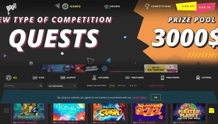 Booi Casino Review Header