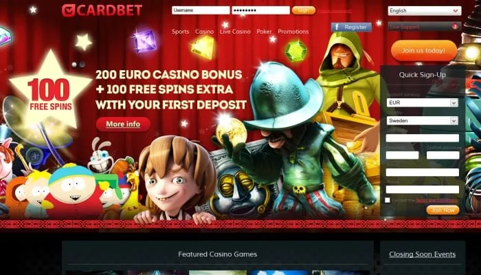 Cardbet Casino Review Header
