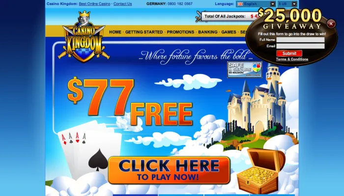 Casino Kingdom Review Header