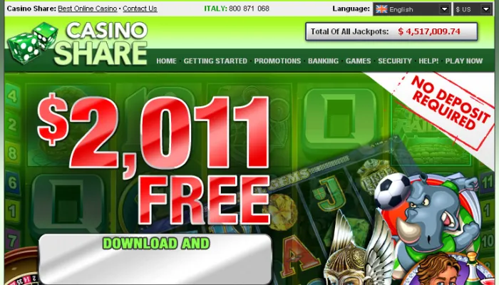 Casino Share Review Header