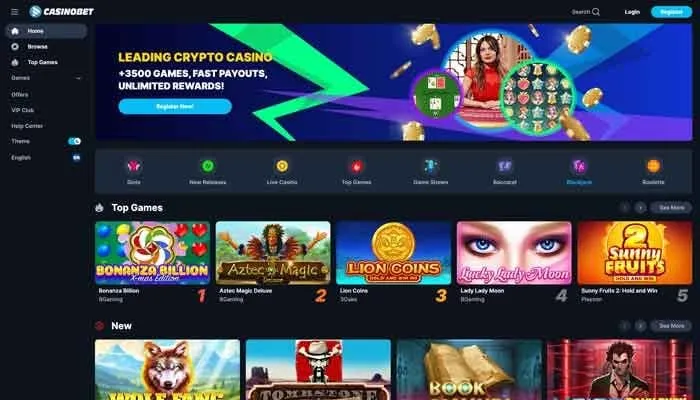 Casinobet Casino Review Header