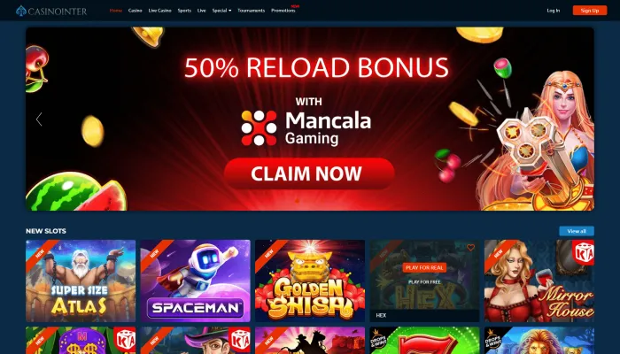 CasinoInter Review Header