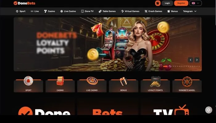 DoneBets Casino Review Header