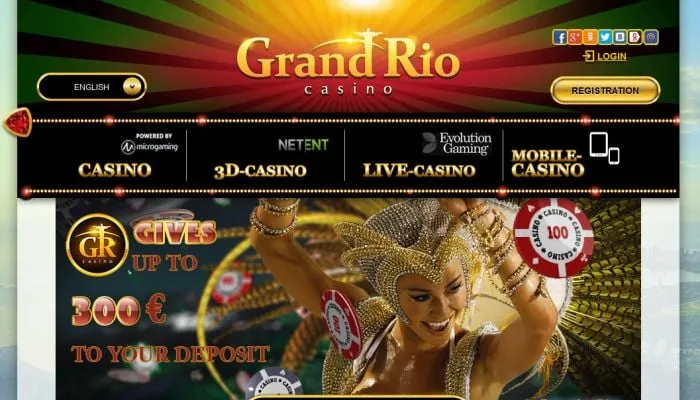 GrandRio Casino Review Header