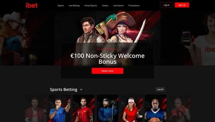 iBet Casino Review Header