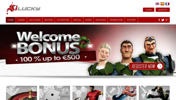 iLucky Casino Review Header