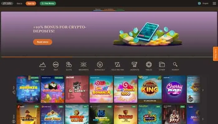 JoyCasino Review Header
