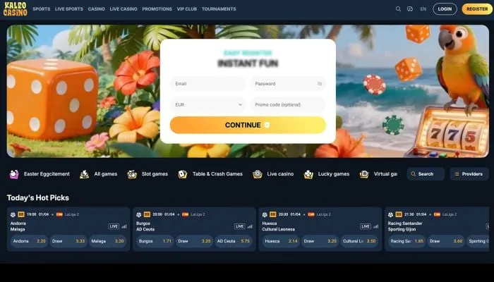 KaleoCasino Review Header