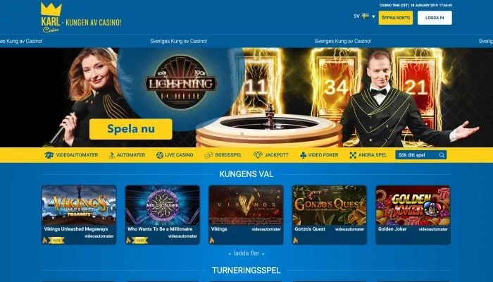 Karl Casino Review Header