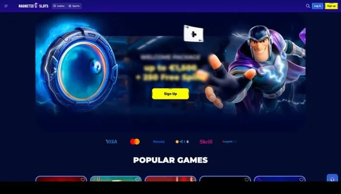 Magneticslots Casino Review Header