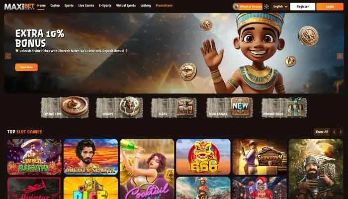 Maxibet Casino Review Header