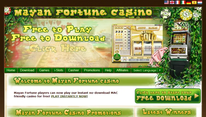 Mayan Fortune Casino Review Header