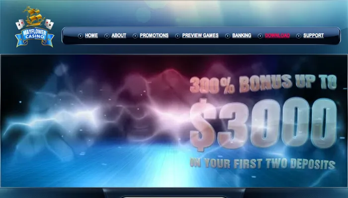 Mayflower Casino Review Header