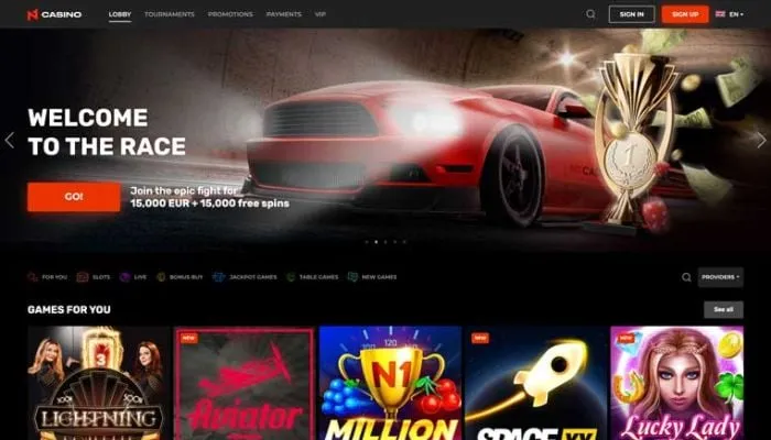 N1 Casino Review Header