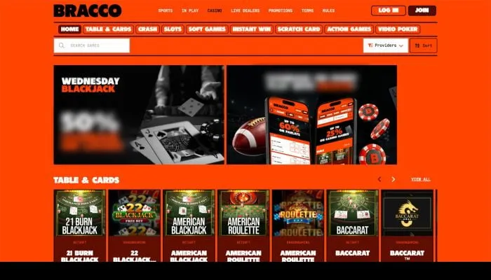 PlayBracco Casino Review Header