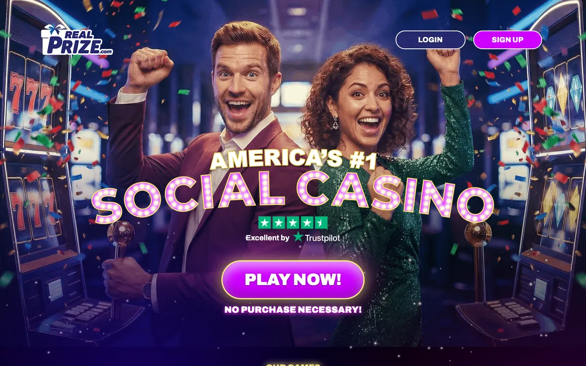 RealPrize Casino Review Header