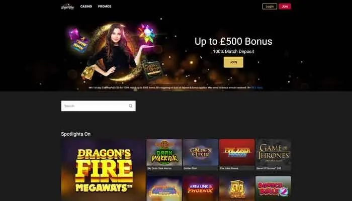 Regal Wins Casino Review Header