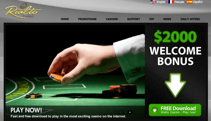 Rialto Casino Review Header