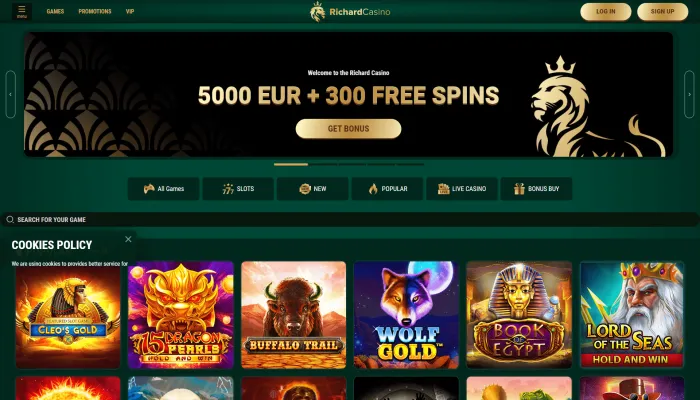 Richard Casino Review Header