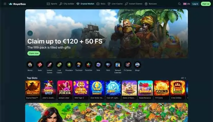 RoyalSea Casino Review Header