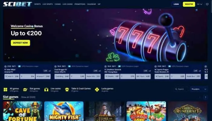 Scibet Casino Review Header