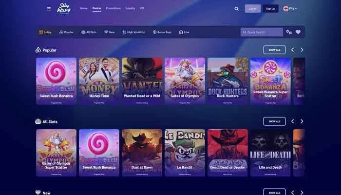 ShinyWilds Casino Review Header