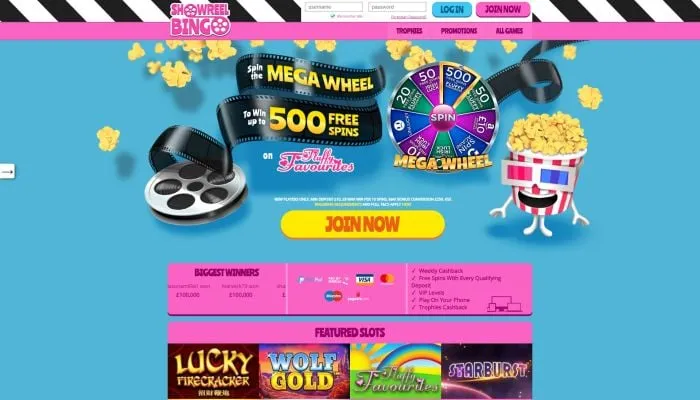 ShowReel Bingo Casino Review Header