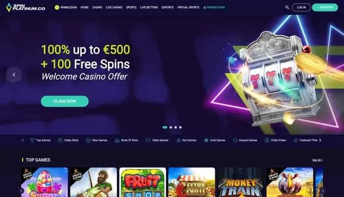 Spinplatinum Casino Review Header