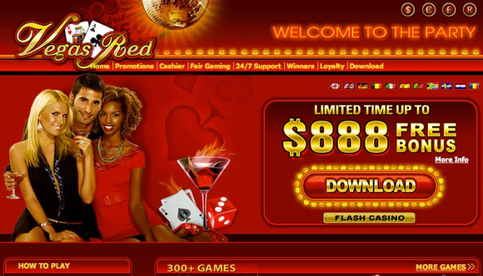 Vegas Red Casino Review Header