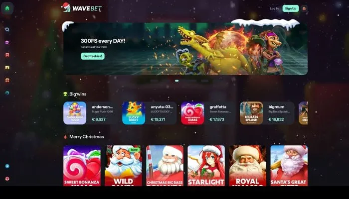 WaveBet Casino Review Header