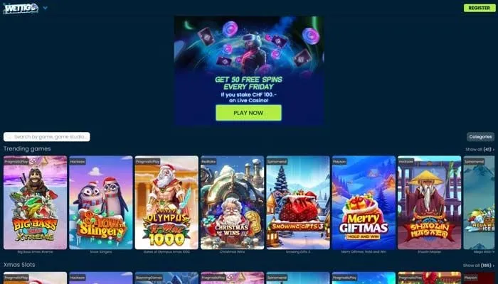 Wettigo Casino Review Header