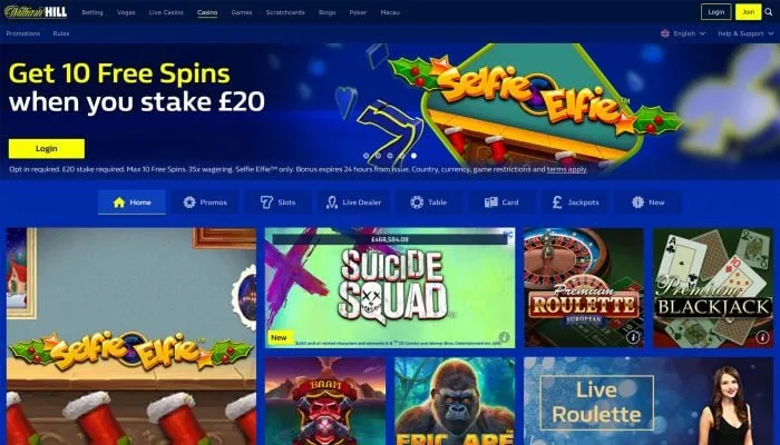 William Hill Casino Review Header