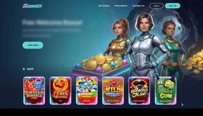 Win Bonanza Casino Review Header