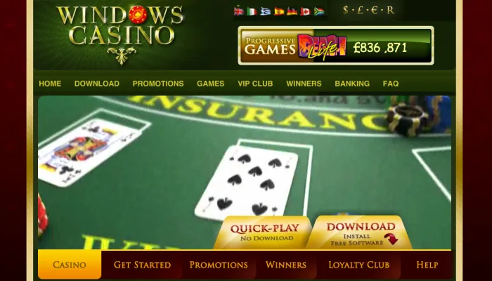 Windows Casino Review Header